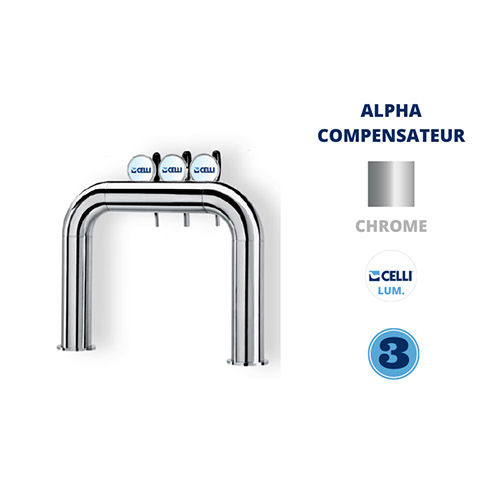 AZUR PONT 3T CHROME - LUM - ALPHA COMP.