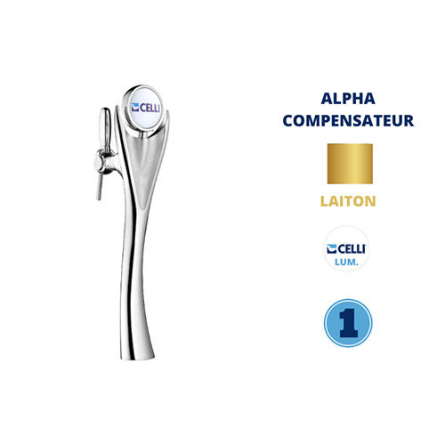 C/VALY BR + ALPHA TAP GOLD WITH COMPENSATOR