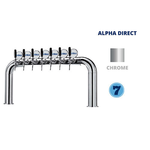 AZUR PONT 7T CHROME - NON LUM - ALPHA DIRECT