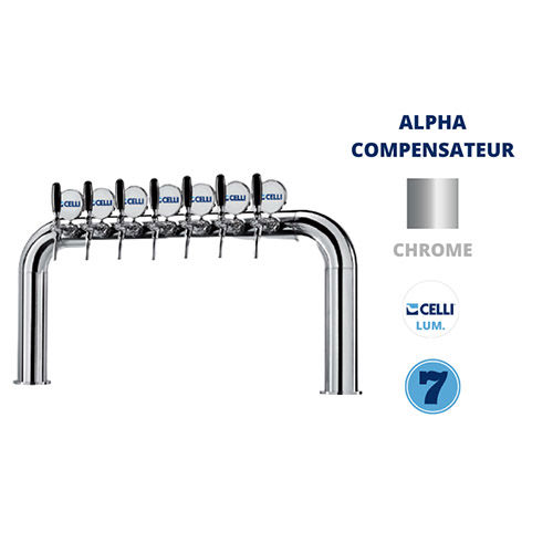 AZUR PONT 7T CHROME - LUM - ALPHA COMP.