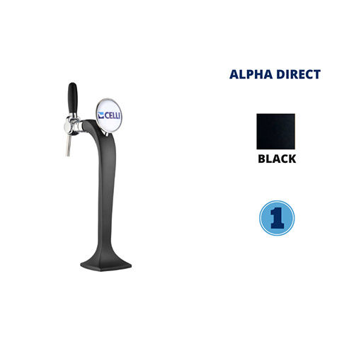 COBRA 1T BLACK-CH - NON LUM - ALPHA DIRECT