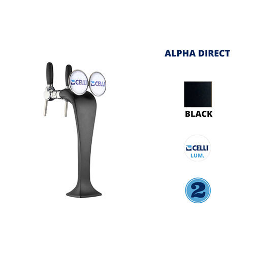 COBRA 2T BLACK-CH - LUM - ALPHA DIRECT