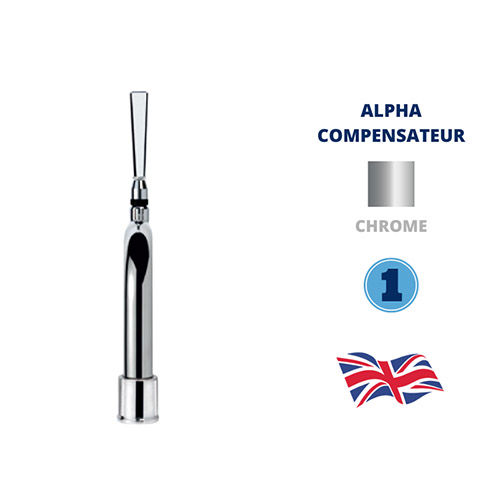 TUBULAR CLIPS PM CHROME - NON LUM - ALPHA COMP.