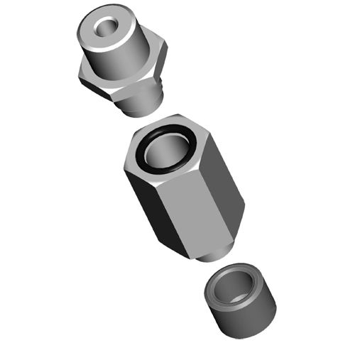 ST.STEEL SINGLE CHECK VALVE THR. M1/4XM1/4