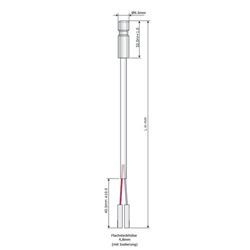 TEMPERATURFÜHLER 0,7 METER