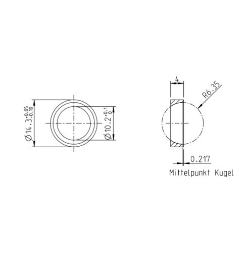 KUGELSITZRING 14,3X4MM