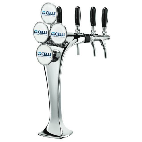 COBRA SAEULE B4 MESS.VERCHROMT 5/8" INKL.KUNSTSTOFFL.6.7X9.5