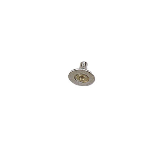 CONICAL END FLAT BASE CHROMED BRASS M6 M5
