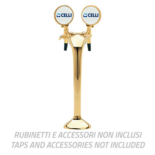 COBRA CLASSIC  2 WAYS GOLDPL. BRASS 7X8 AL.TUBE 5/8