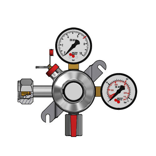 Premium Plus primary reducer 0-10/7 BAR