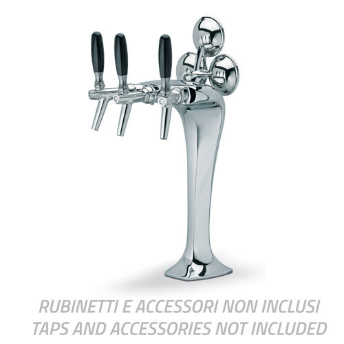 COBRA B3 CHROMEPL. BRASS ST. STEEL TUBES 7X8  5/8