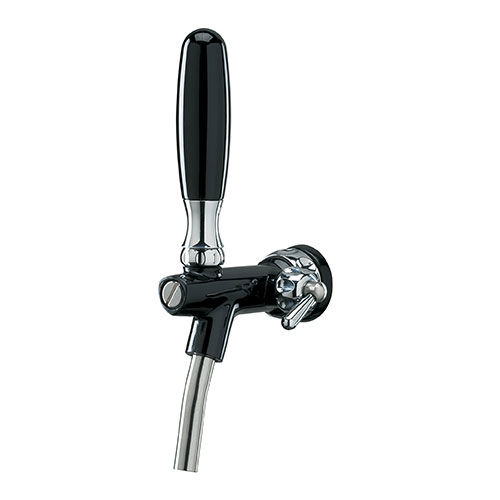 FC4 PLASTIC TAP WITH COMP., ST. STEEL SPOUT, HANDLE WITH SEL