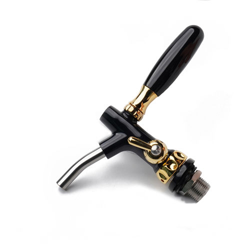 FC4 TAP FOR BEVERAGE W. COMPENS. ST. STEEL SPOUT 5/8X35X7 SE