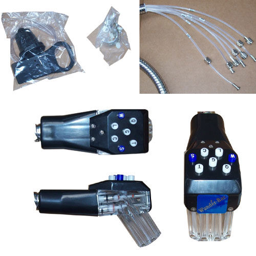 WB-PMX-7 PREM.BARGUN 7BUTT.BLACK,LESS SHIELD,53"**DISEGNO***