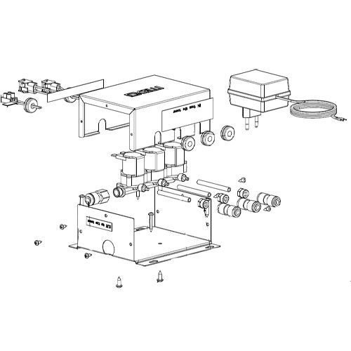 BOITE DE VANNES ELECTRONIQUES NON TEMPORISE
