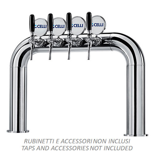 AZUR BRIDGE 4 WAYS PLASTIC PRODUCT/REC.TUBE 6,7X9,5 PL.FIX.S