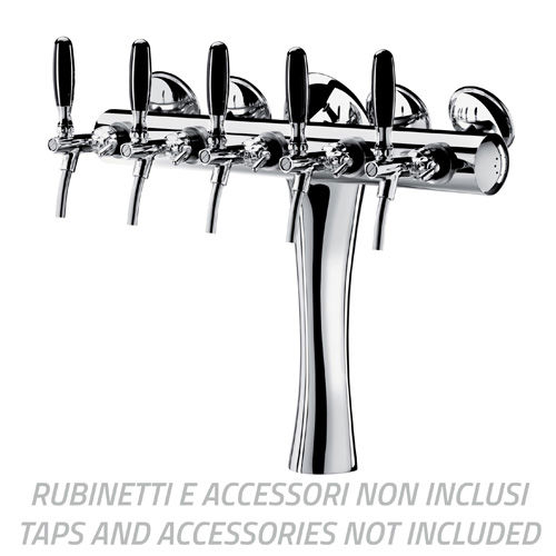 EOS T 5 WAYS CHROMEPLATED 4X8 PRODUCT TUBES + RECIRCULATION