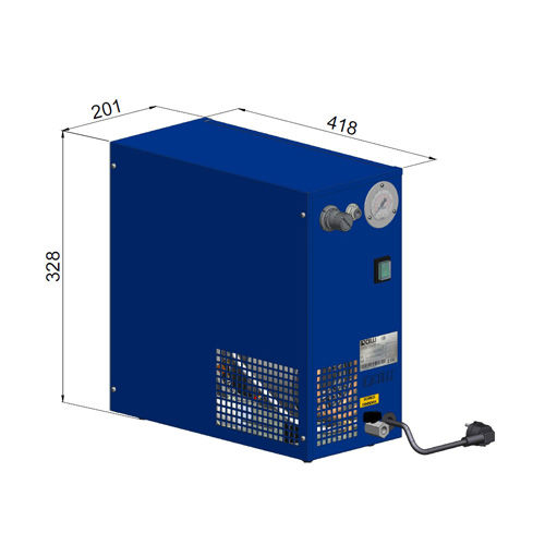 DRY COMPRESSOR + AIR BARREL