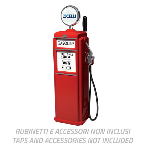 RED VITREOUS GASOLINE 1 WAY PRODUCT TUBES 9,5 + REC. + LED B