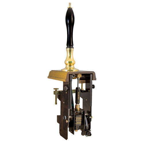 ANGRAM HAND PULL CILINDERLESS, CLAMP ON OAKPLINTH QUADRANT U