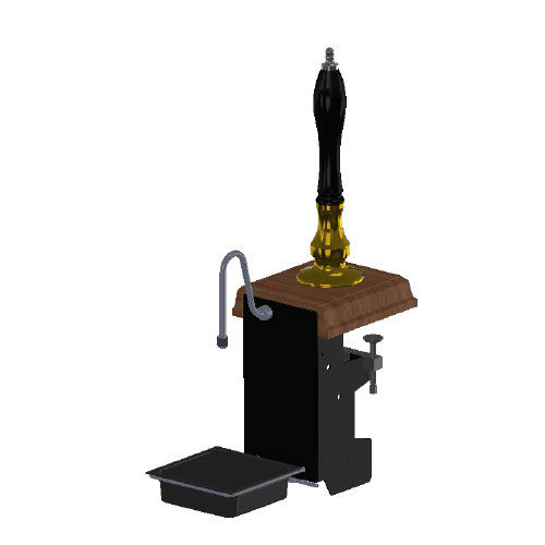 ANGRAM HAND PULL WITH RECIRCUL, CLAMP ON QUADRANT UNIT MADE