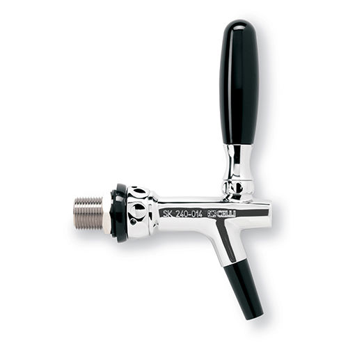 FC4 CHROMEPL. BRASS TAP WITHOUT COMPENSATOR WITH PL SPOUT +