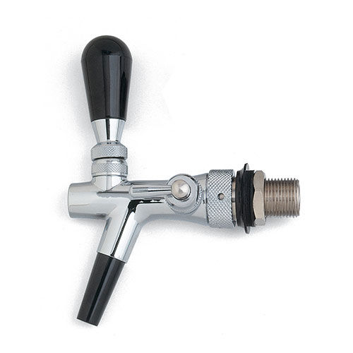 FC2-ECO BIERHAHN MESS. CHROM TUELLE PLASTIK 5/8x35x10