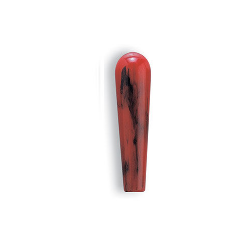 MOYEN POMMEAU REF.5 SIMILI ONYX NOIR-ROUGE-COL.O8-FIL.FEM.3/