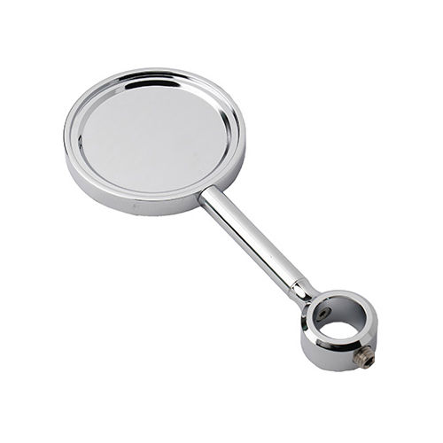 PLAKETTENHALTER ZWEISEIT.RUND MESSING VERCHR.+VERLAENG.7cm+D