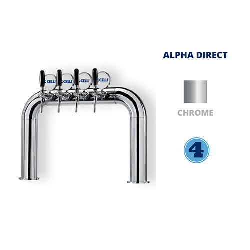 AZUR PONT 4T CHROME - NON LUM - ALPHA DIRECT