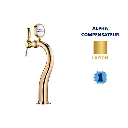 C/MAYA+ ALPHA TAP GOLD WITH COMPENSATOR