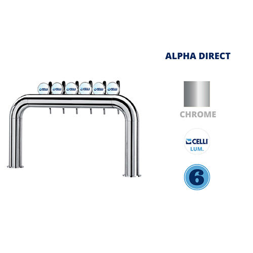 AZUR PONT 6T CHROME - LUM - ALPHA DIRECT