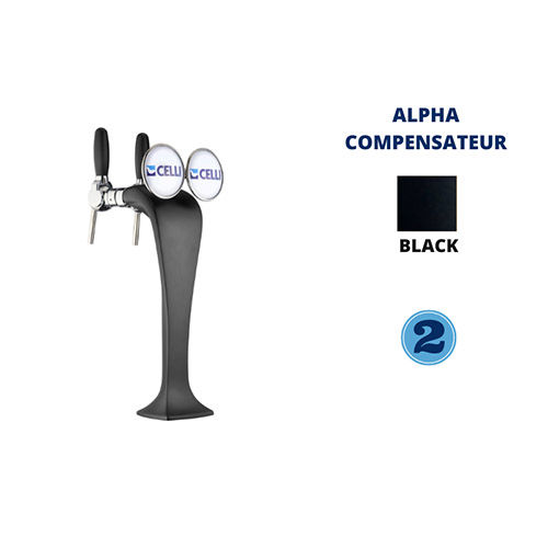 COBRA 2T BLACK-CH - NON LUM - ALPHA COMP.