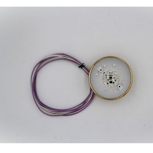 KIT SUPPORT LUMINEUX APPLIQUE 1 FACE - CHROME