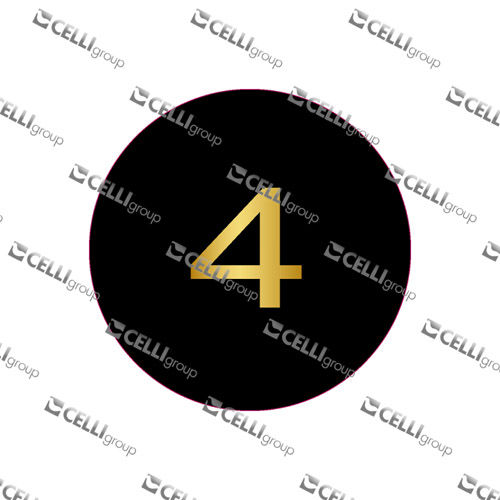 LENTILLE - NUMERO 4 SUR FOND NOIR