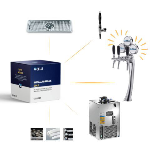 PACCHETTO M - GOLD GEO 20 CON LOTUS 3 VIE LUMINOSA