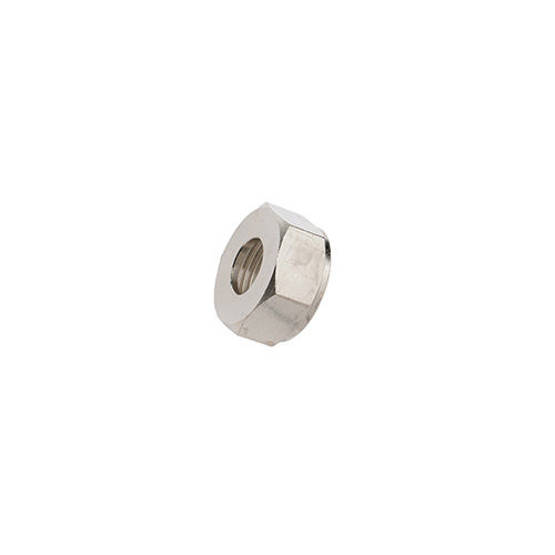 NICKELPL. BRASS HEXAGONAL NUT THREAD 3/4"GAS CH=30