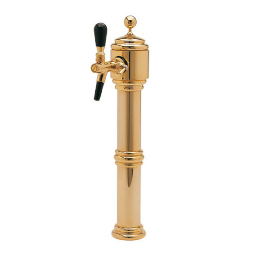 IMPERO GOLDPL. 1 WAY (1 HOLE 24 MM) NO TAPS NO TUBES