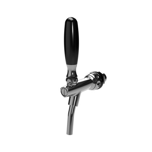 FC4 CHROMEPL. BRASS TAP WITHOUT COMPENSATOR WITH ST.STEEL SP