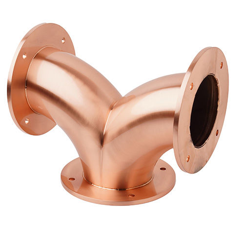TUBE Y SHAPE FOR BRAUHAUS COPPER FINISH
