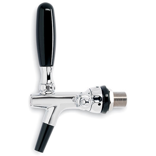 FC4 CHROMEPL. BRASS TAP WITH ST. STEEL SPOUT + HANDLE WITH S