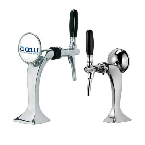 COBRA TOWER PL-S CHROMED BRASS 5/8 1 WAY W/O TUBES