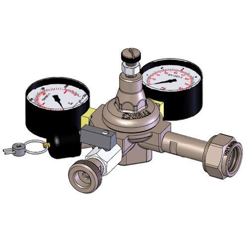 CO2-DRUCKMINDERER 1LTG. 3 BAR
