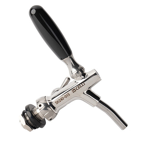 COMPENS. SELFCLOSING FC4 TAP ST. STEEL C/W ST. STEEL SPOUT 1