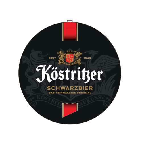 LENTE PL TONDA F/NE KOSTRITZER SCHWARZBIER 24
