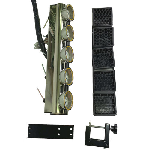 5 Out Lo Liner, Chrome, Black Ash, Re-Ci