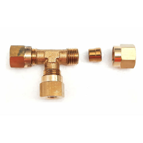 T-VERSCHRAUBUNG 6 GELBMESSING