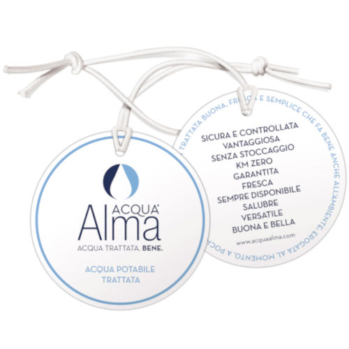 CONF.100 COLLARINI BLU ACQUA ALMA+ELAST.
