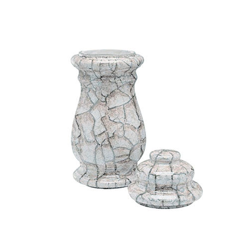 CERAMIC TOWER BAROCCO (body+cover) diametro 130 LIGHT VENERE