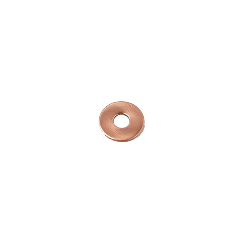 WASHER 8,5x24mm COATED COPPER PL. POLISHED ST.STEEL